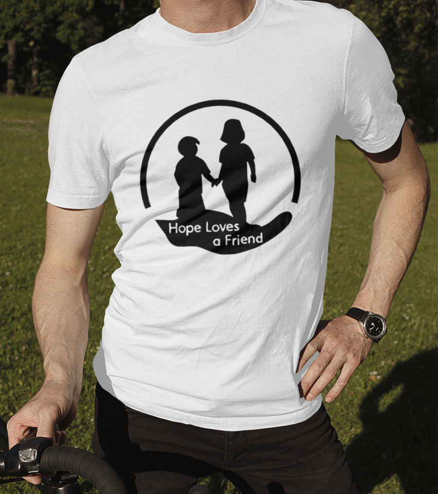 Andrew Cha Cha Real Smooth Hope Loves A Friend Twin T-Shirt