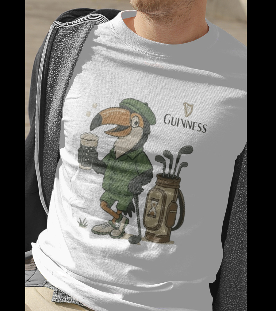 Guinness Toucan Golf Beer St Patrick's Day T-Shirt