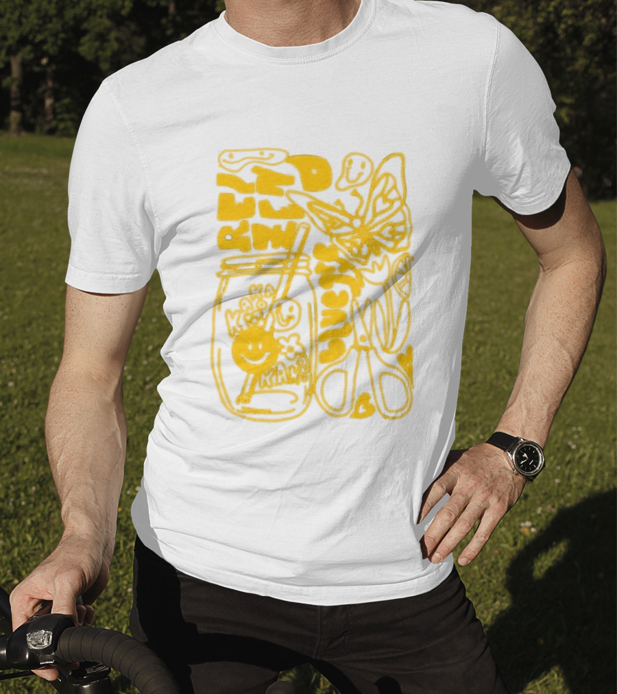 Jessie Kakao Read Dream Nothing Summer Butterfly Sunshine T-Shirt