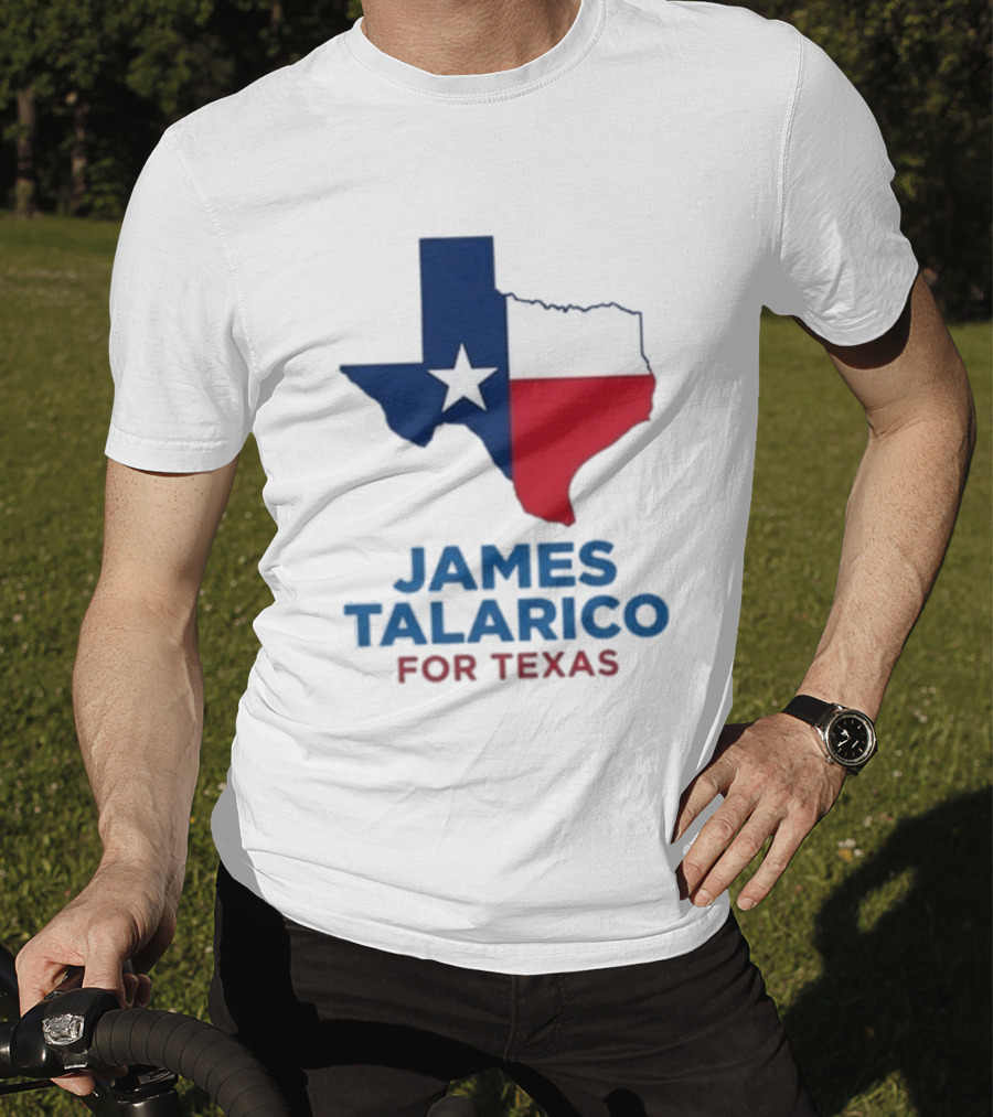 James Talarico For Texas 2026 Campaign Texas Flag T-Shirt