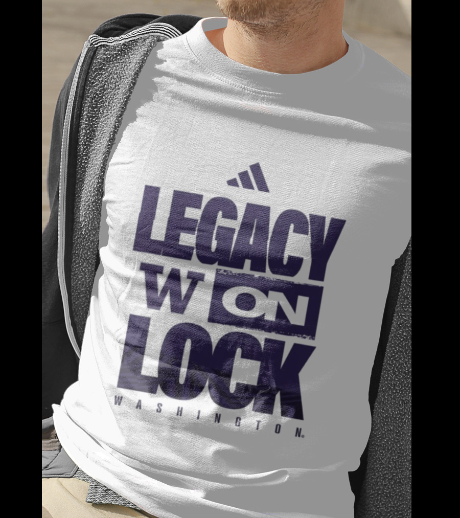 Washington Huskies 2026 March Madness Legacy On Lock T-Shirt