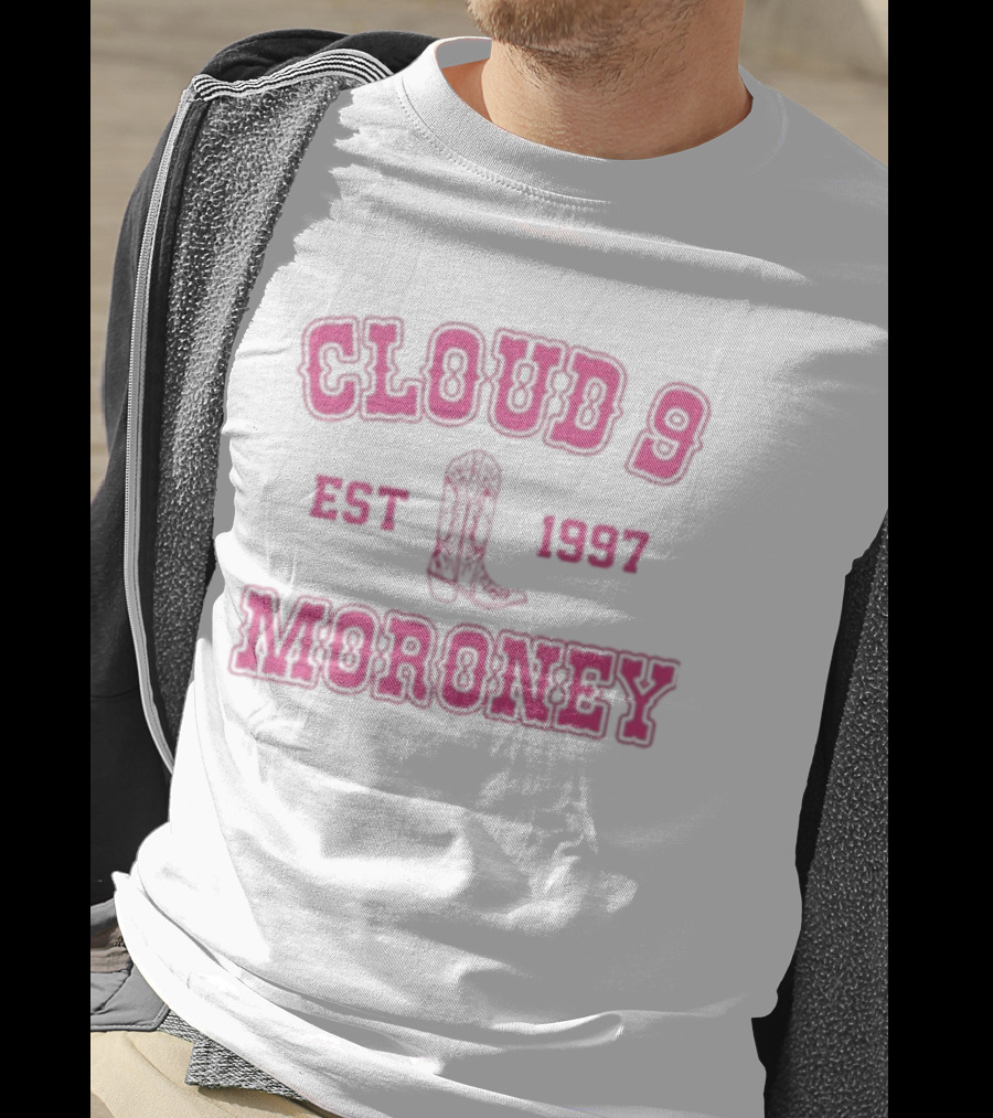 Cloud 9 Est 1997 Moroney Tour Cowboy Boot T-Shirt