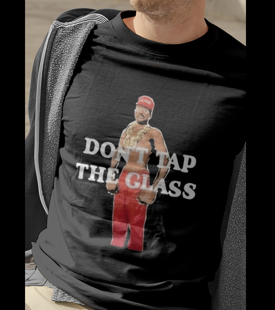 BTS Jhope Tyler The Creator Don't Tap The Glass Chains Red Outfit T-Shirt