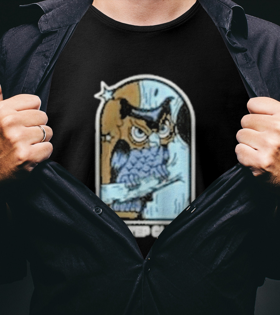 One Step Closer Evil Greed Owl T-Shirt