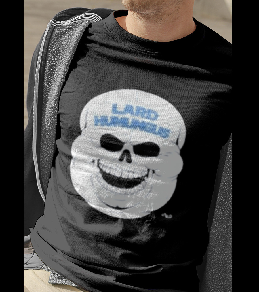 Lard Humungus Skull Graphic 3 16 T-Shirt