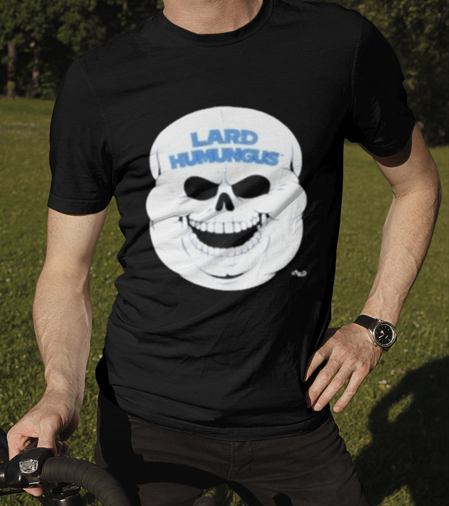 Lard Humungus Skull Graphic 3 16 T-Shirt