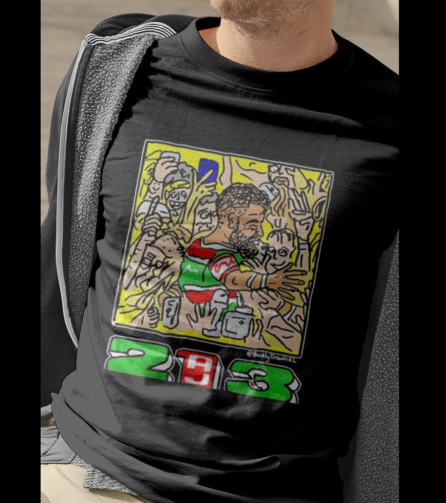 League Tees Badly Drawn RL Rugby League Moment 2023 T-Shirt