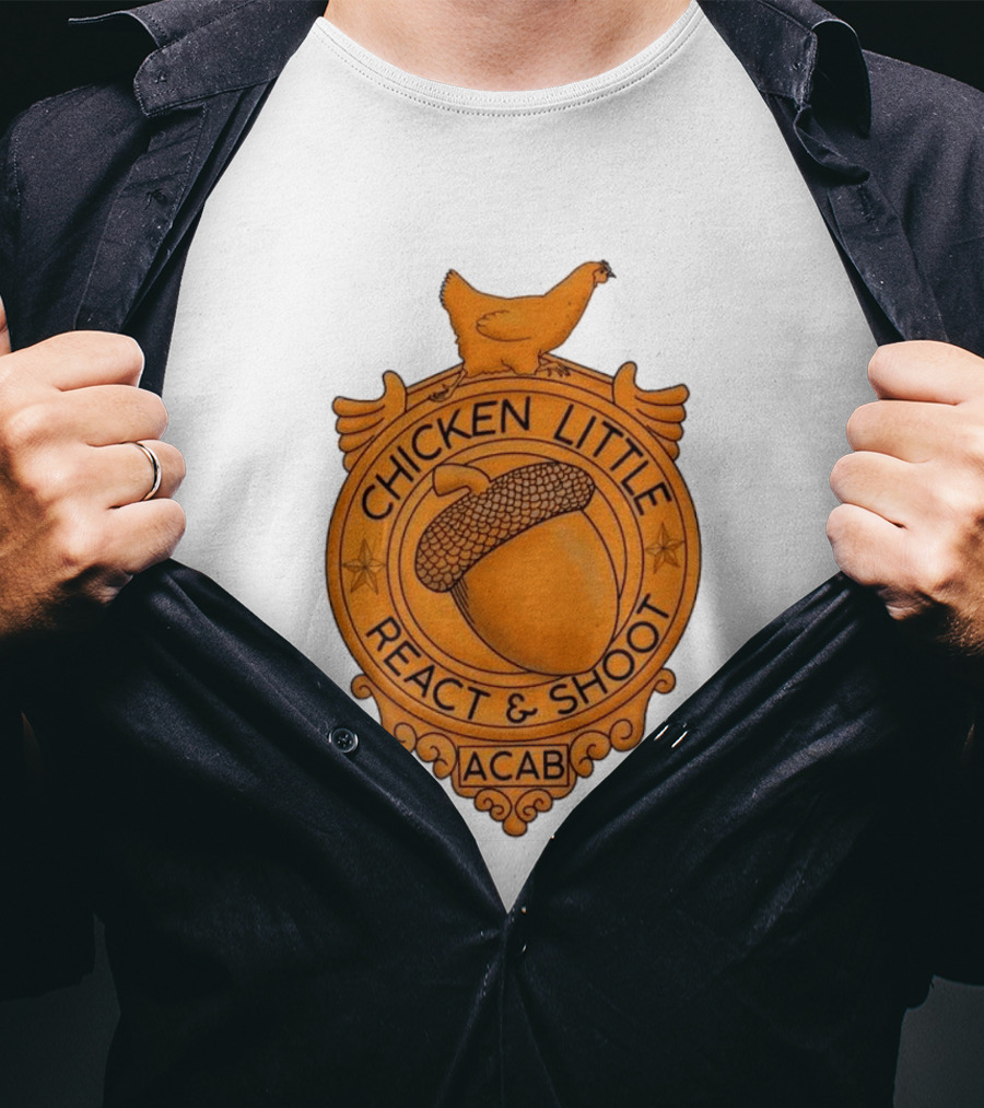 Chicken Little ACAB React & Shoot Acorn T-Shirt