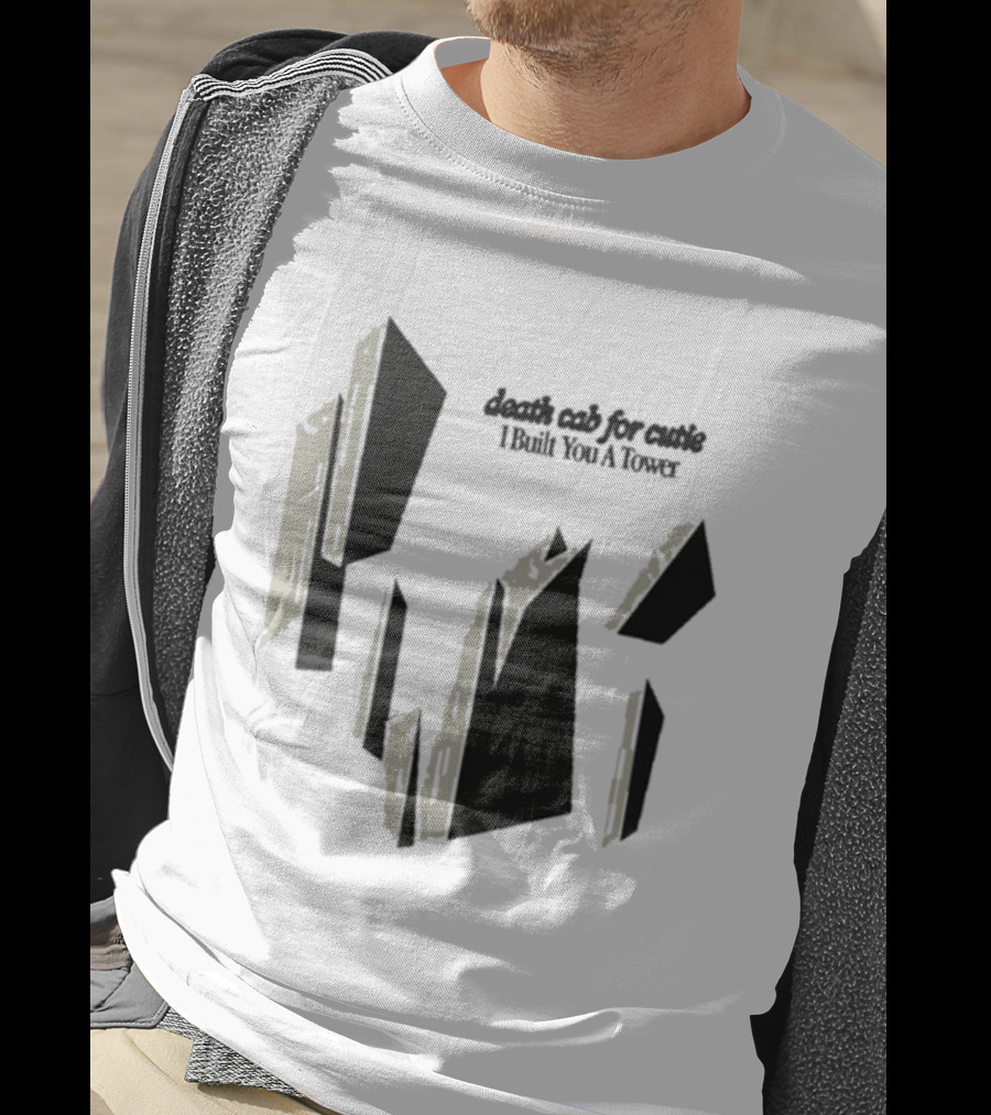 Death Cab For Cutie I Built You A Tower 2026 Abstract Architecture T-Shirt