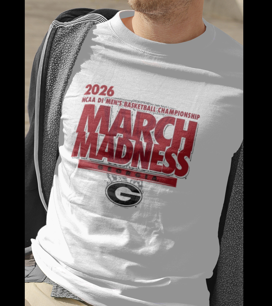 Georgia 2026 NCAA DI Men's Basketball Championship March Madness T-Shirt
