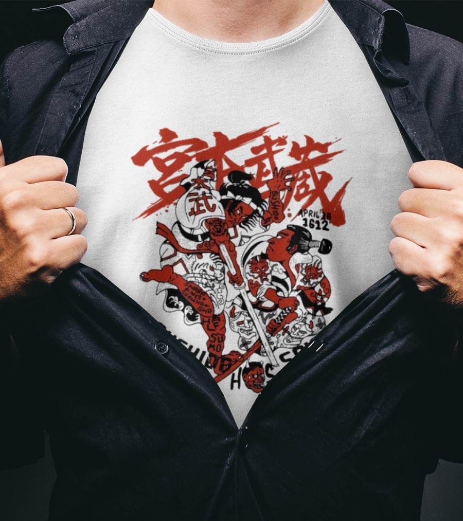 Bushing Has Spirit Musashi Halfsumo Bushido April 15 2022 T-Shirt