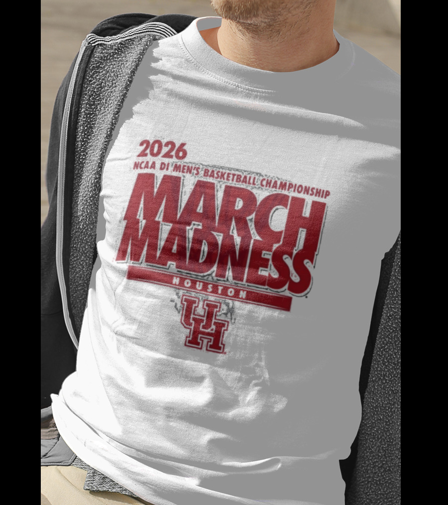2026 NCAA Men's Basketball Houston March Madness UH T-Shirt