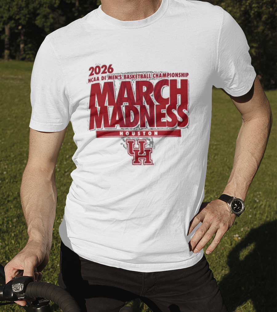 2026 NCAA Men's Basketball Houston March Madness UH T-Shirt