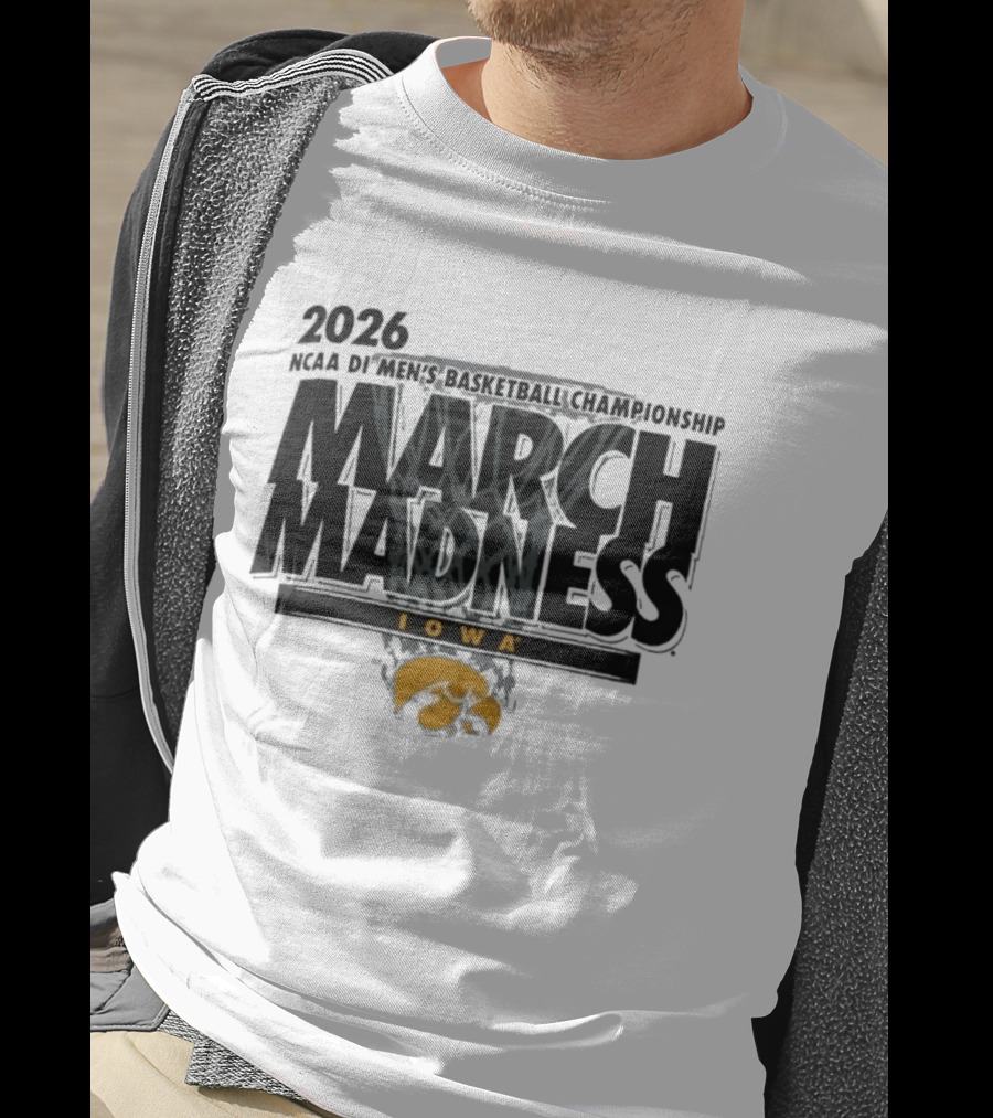 2026 NCAA DI Men's Basketball Championship March Madness Iowa Hawkeyes T-Shirt