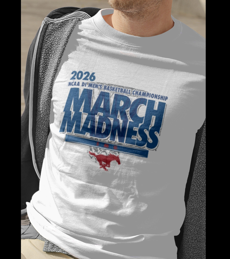 2026 NCAA DI Men's Basketball Championship March Madness SMU T-Shirt