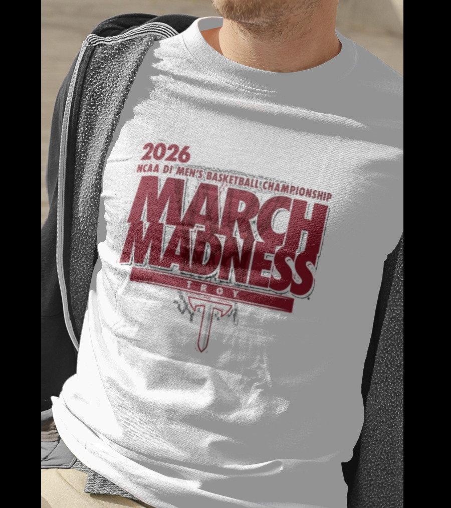 Troy Men's Basketball NCAA 2023 March Madness Championship Tournament T-Shirt