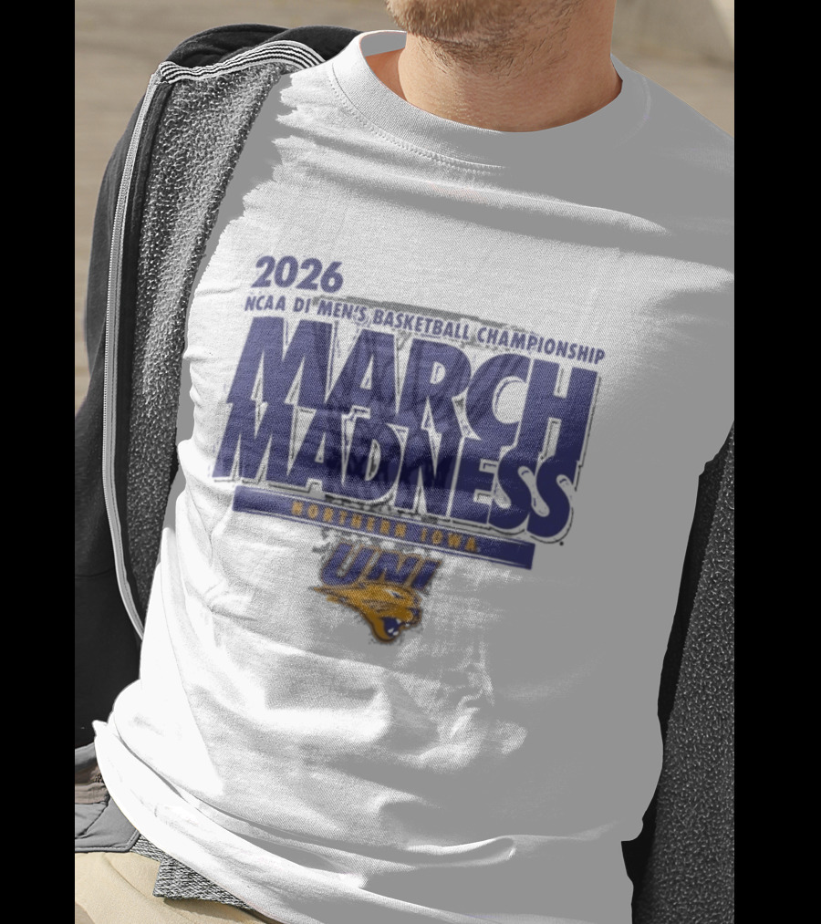 2026 UNI Panthers Northern Iowa NCAA March Madness Men's Basketball Championship T-Shirt