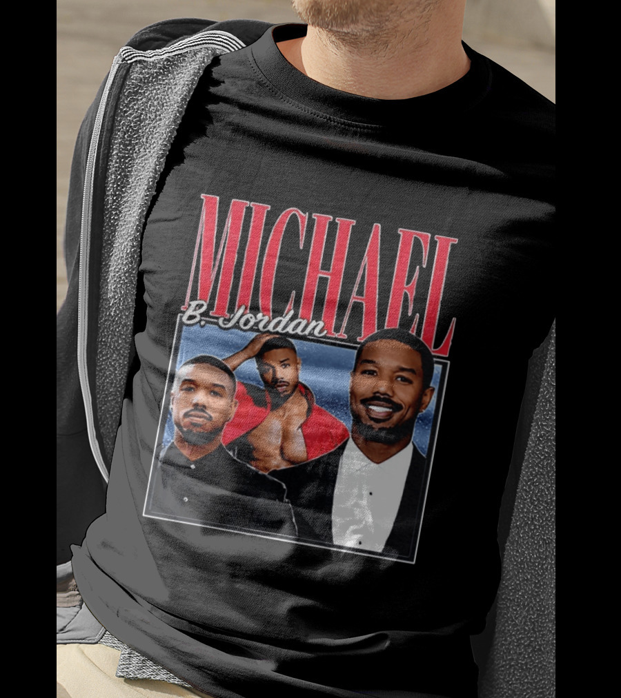 Michael B. Jordan Iconic Style And Charisma T-Shirt