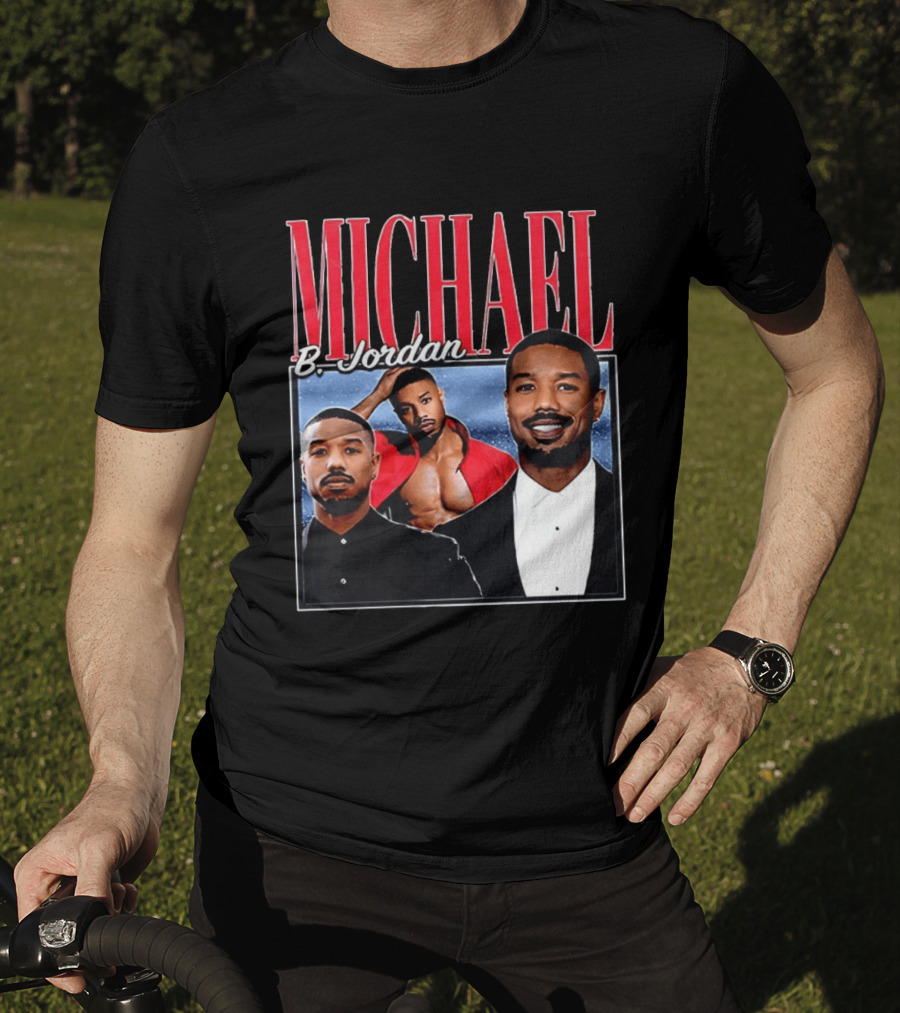 Michael B. Jordan Iconic Style And Charisma T-Shirt