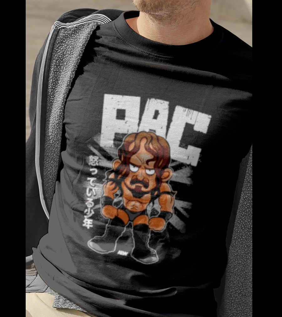 PAC Angry Little Bugger Cartoon Wrestler T-Shirt