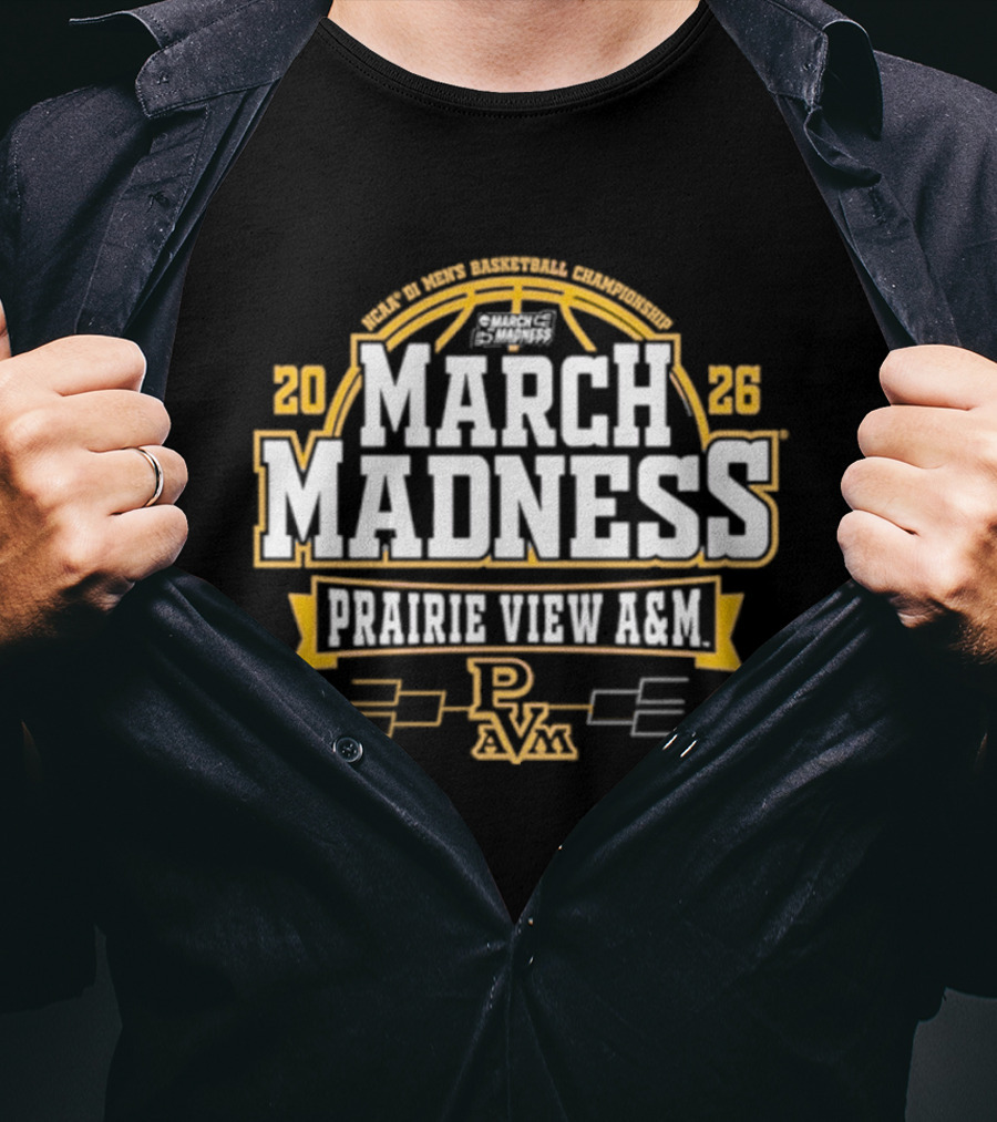 Prairie View A&M Panthers 2026 NCAA March Madness Tournament Bound T-Shirt