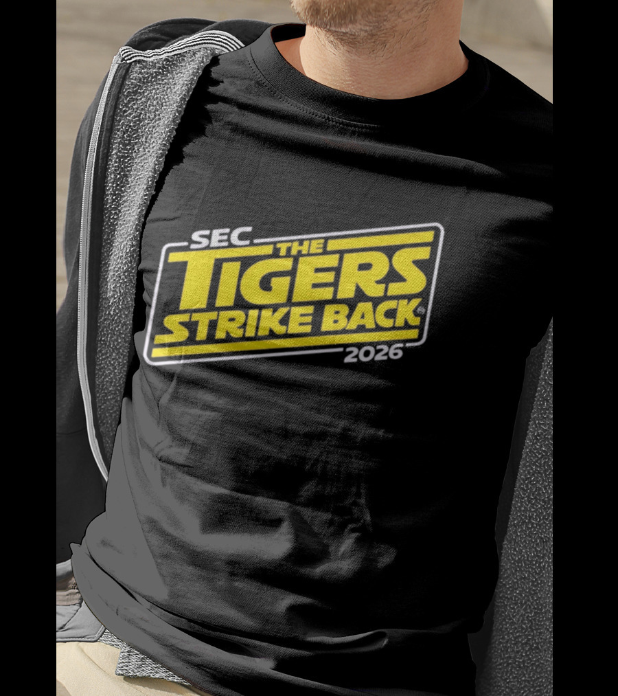 SEC The Tigers Strike Back 2026 LSU T-Shirt