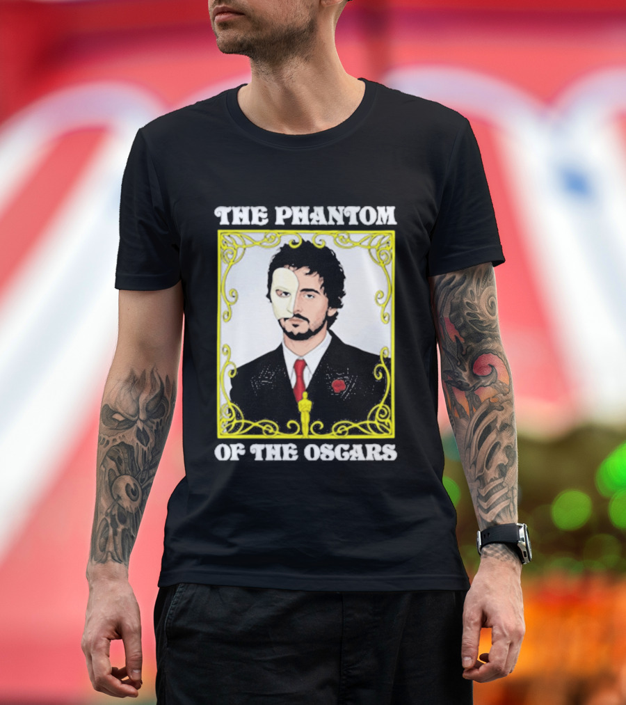 The Phantom Of The Oscars Timothee Chalamet Masked Tuxedo Oscars T-Shirt
