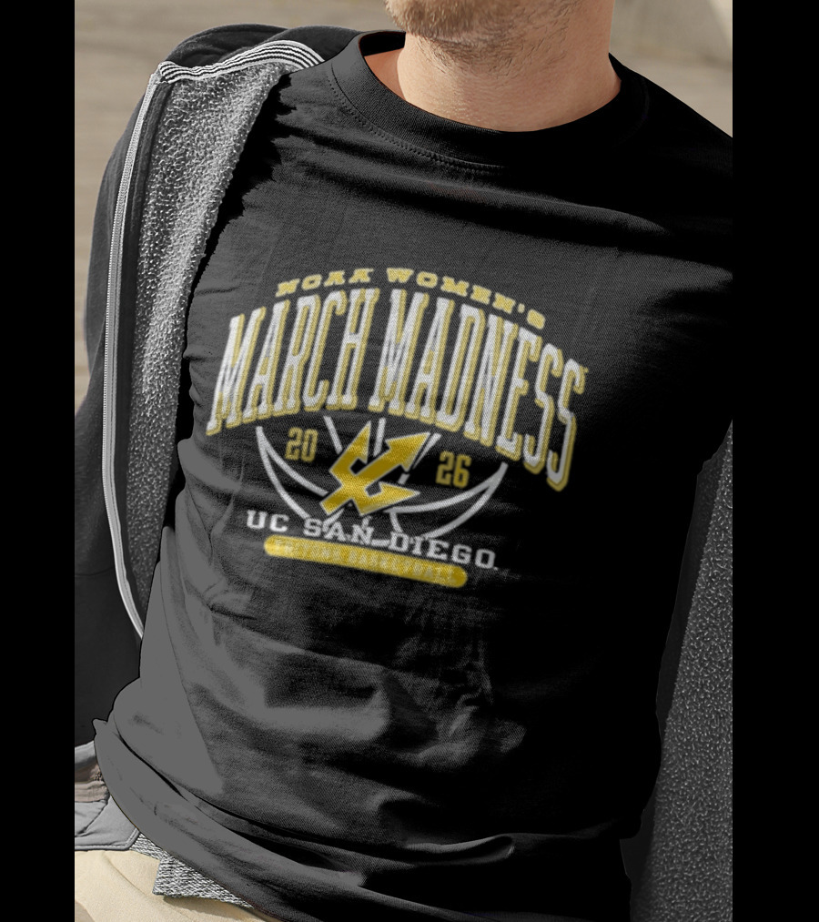 UC San Diego Tritons Women's 2026 NCAA March Madness Basketball T-Shirt