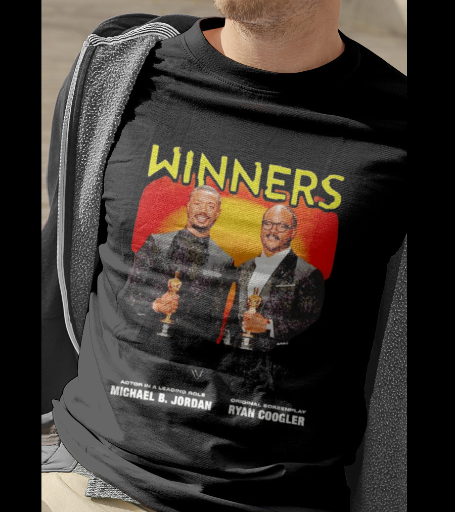Winners Movie Award Michael B. Jordan Ryan Coogler Oscars T-Shirt