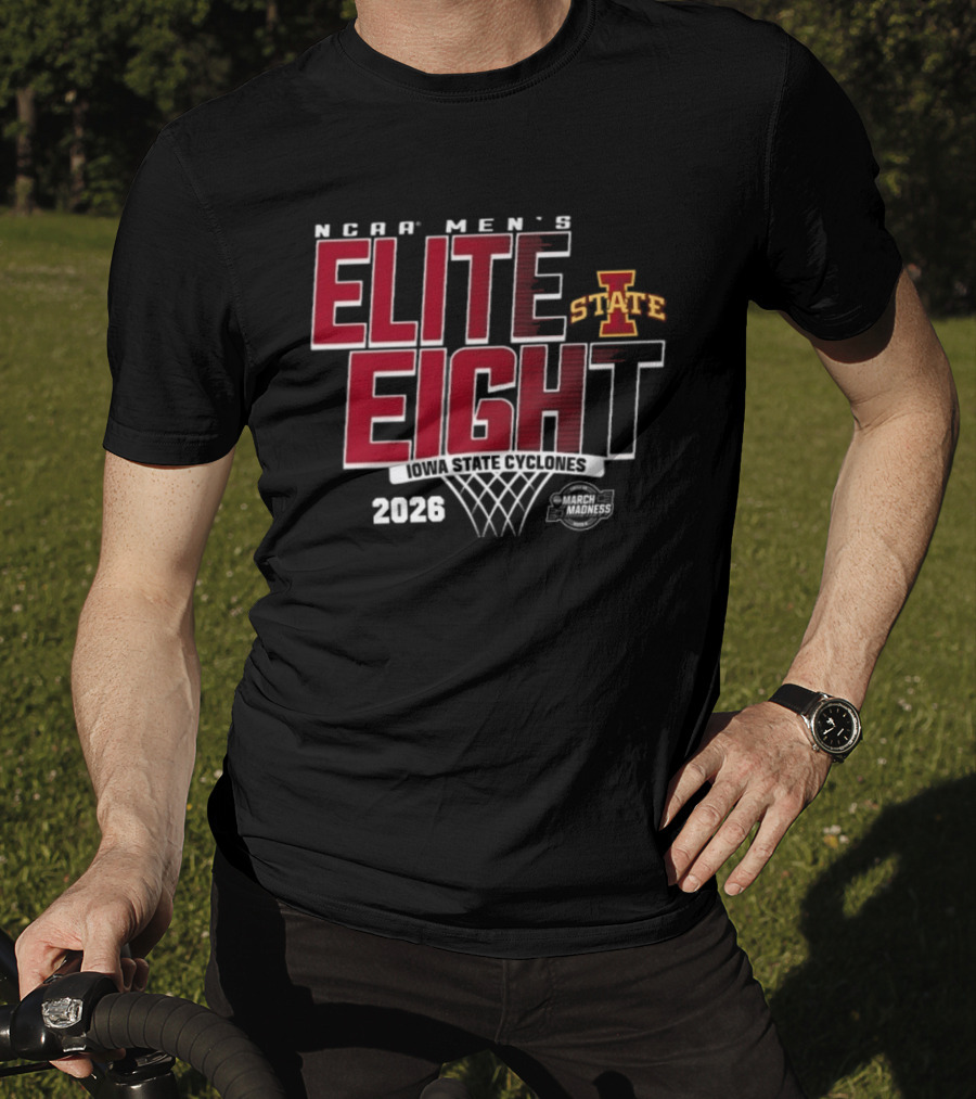 Elite Eight 2026 Iowa State Cyclones NCAA Men's March Madness T-Shirt