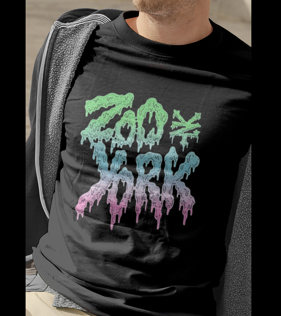 Zoo York Acid Drip Multicolor Melting T-Shirt