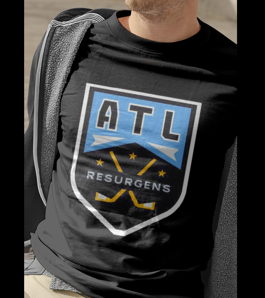 ATL Resurgens Atlanta Thrashers NHL Team King Of The South T-Shirt