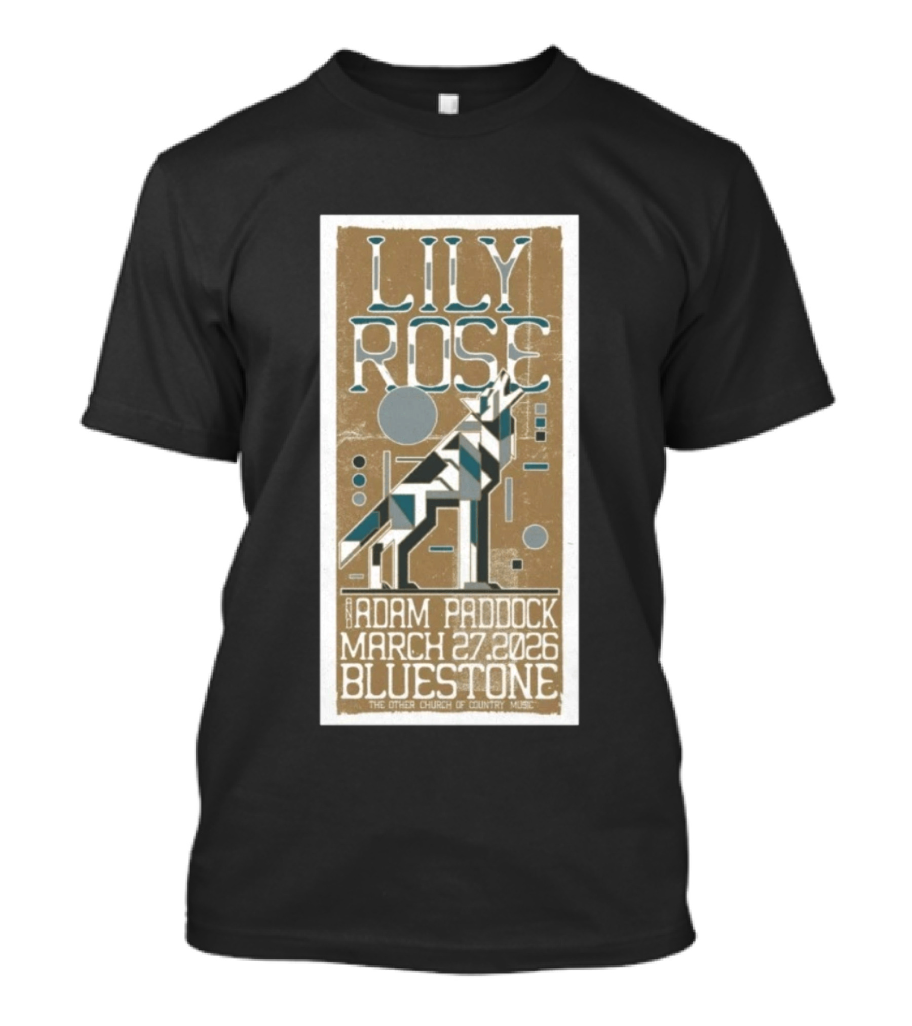 Lily Rose Adam Paddock March 27 2026 Bluestone T-Shirt
