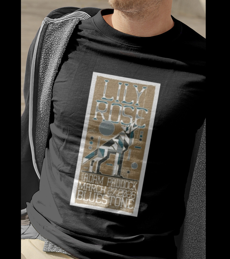 Lily Rose Adam Paddock March 27 2026 Bluestone T-Shirt