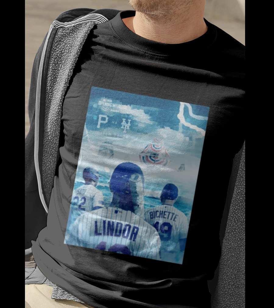 Lindor Soto Bichette New York Mets Vs Pirates 2026 MLB Opening Weekend March 26 29 T-Shirt