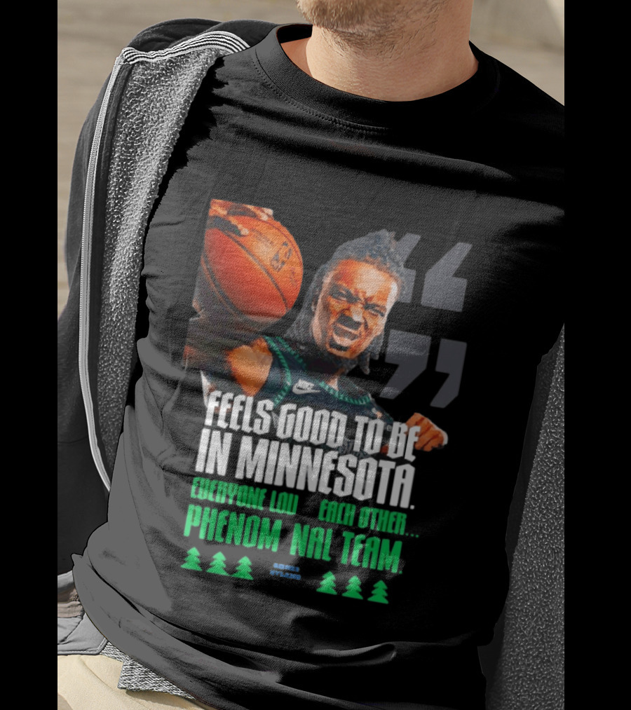 Bones Hyland Nike Basketball Minnesota Timberwolves Phenomenal Team T-Shirt