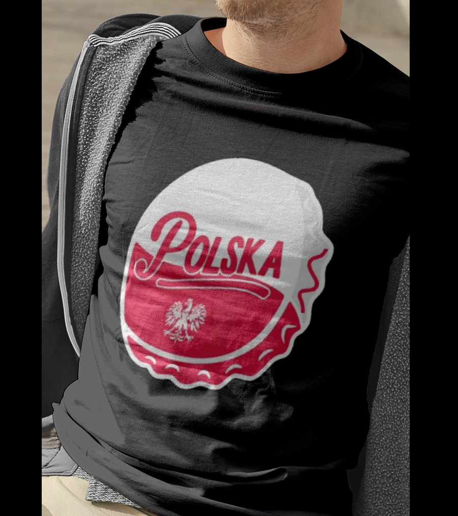 Polska Buffalo Bottle Cap Eagle T-Shirt