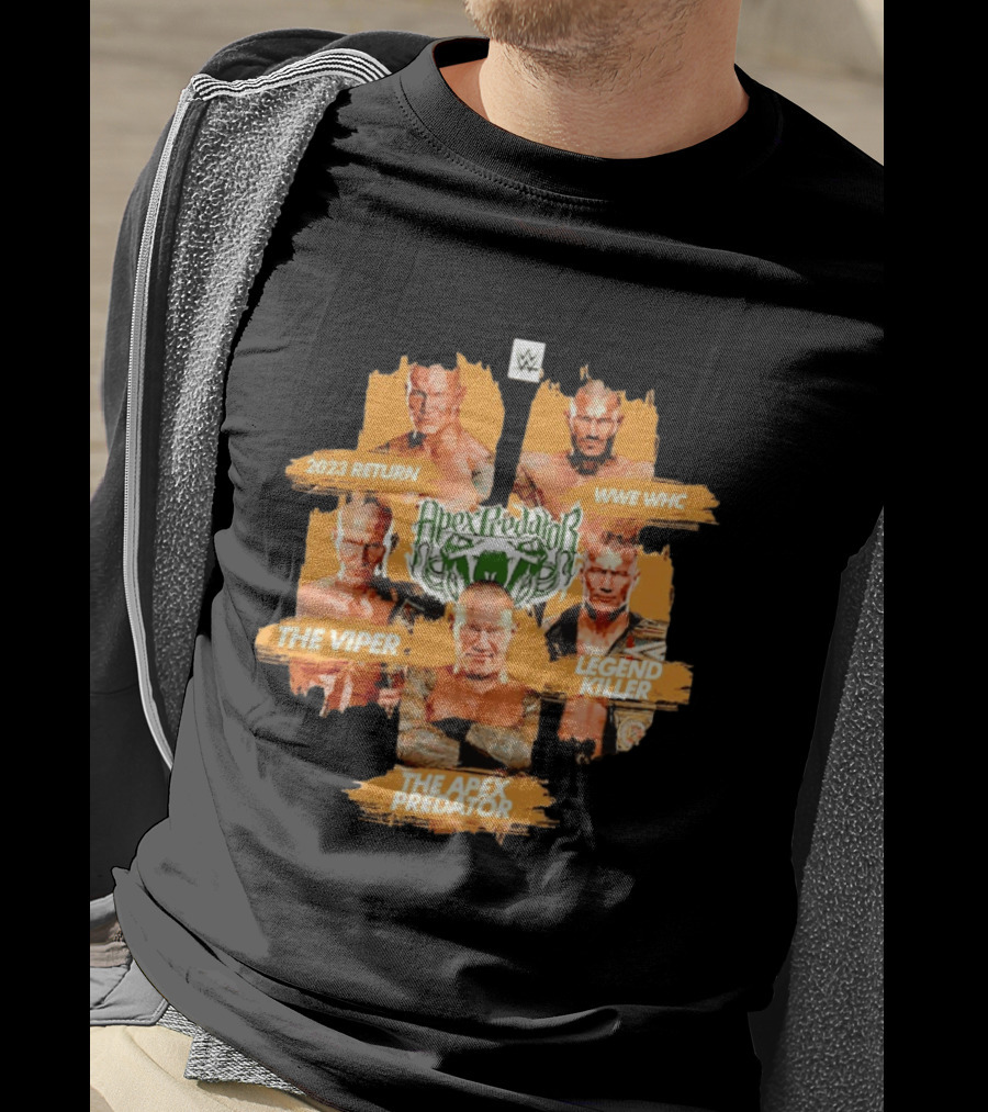 WWE WHC 2023 Randy Orton The Viper Legend Killer Apex Predator Return T-Shirt