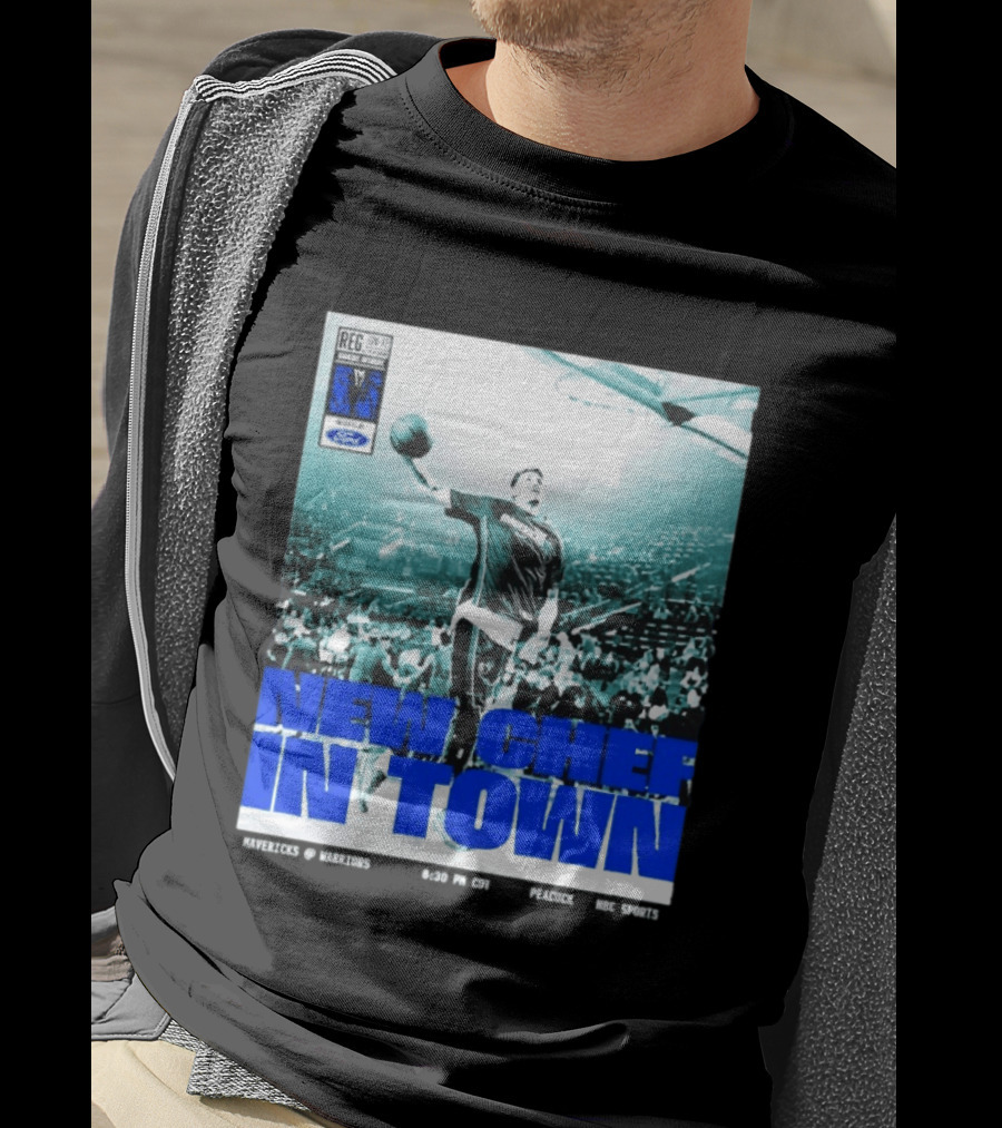 Dallas Mavericks New Chef In Town Cooper Flagg 2025 2026 NBA Season T-Shirt