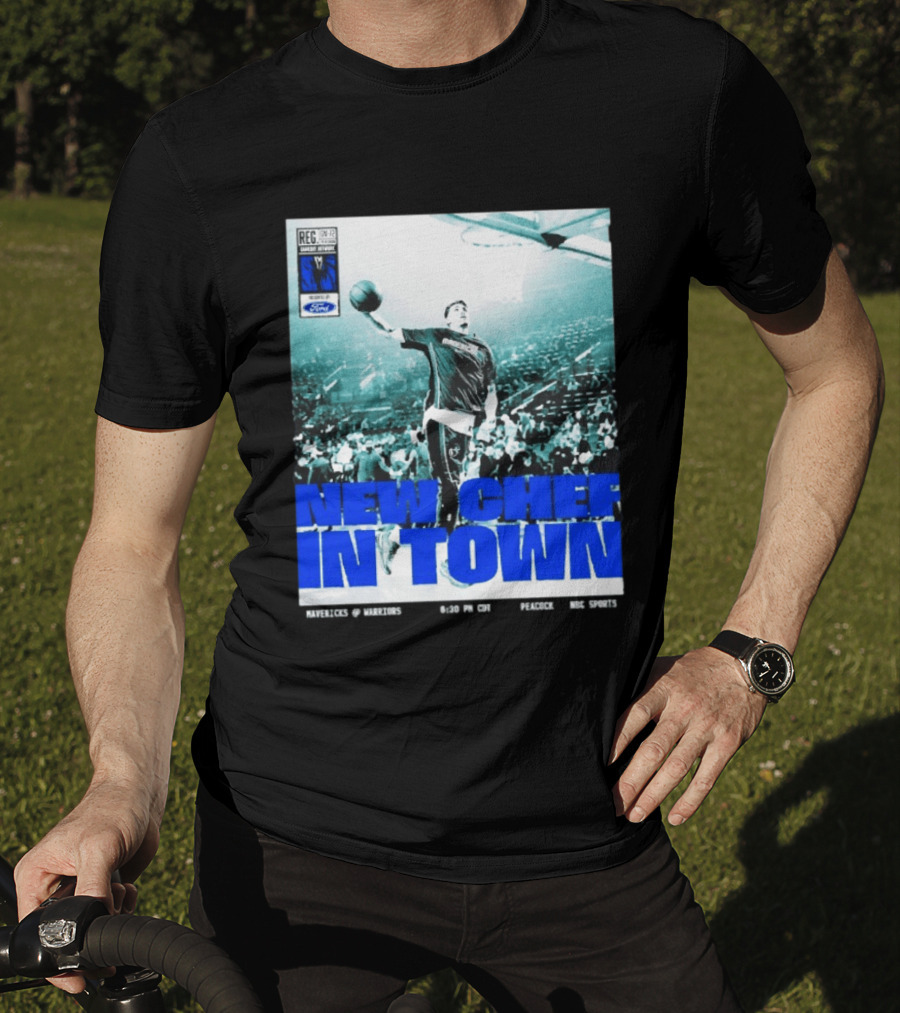 Dallas Mavericks New Chef In Town Cooper Flagg 2025 2026 NBA Season T-Shirt