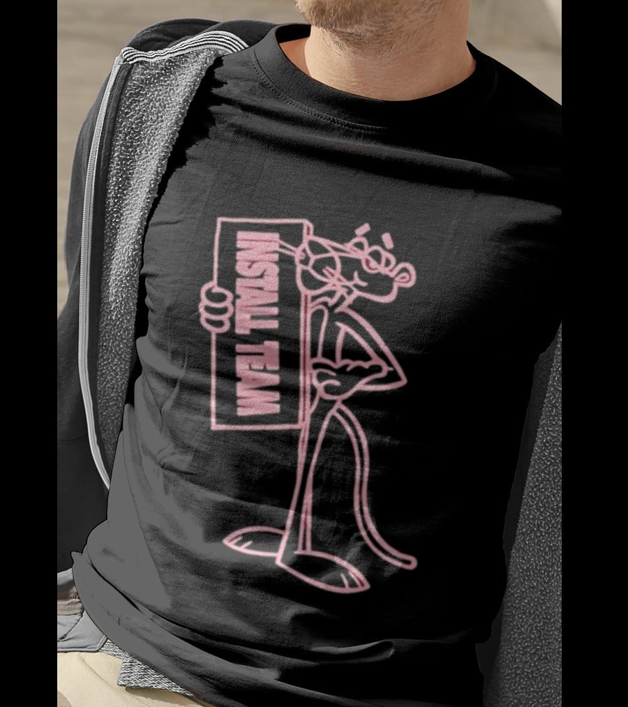 New York Sunshine Pink Panther Install Team T-Shirt