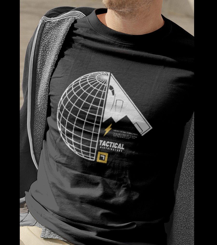 Tactical Distributors Core Network Globe And Lightning T-Shirt