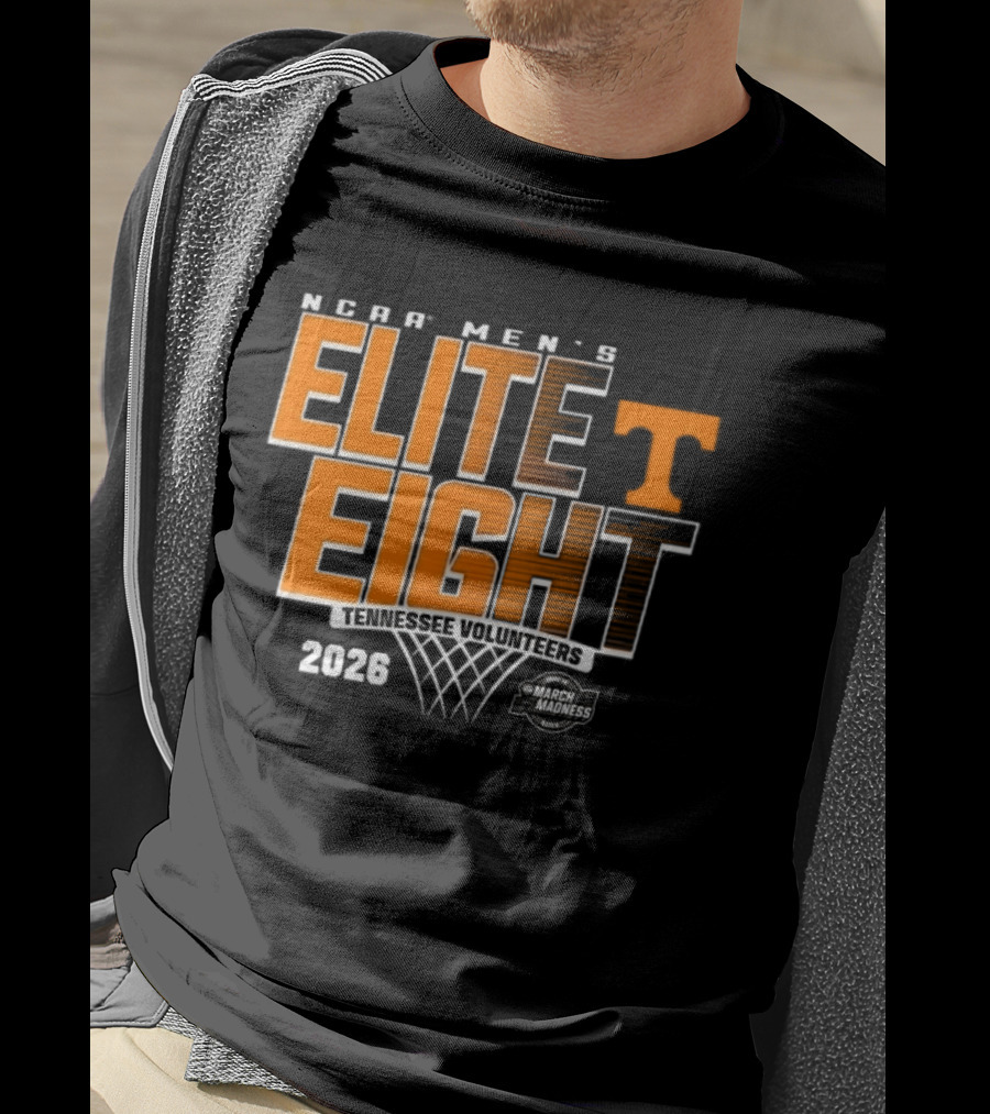 NCAA Men's Elite Eight 2026 Tennessee Volunteers March Madness T-Shirt