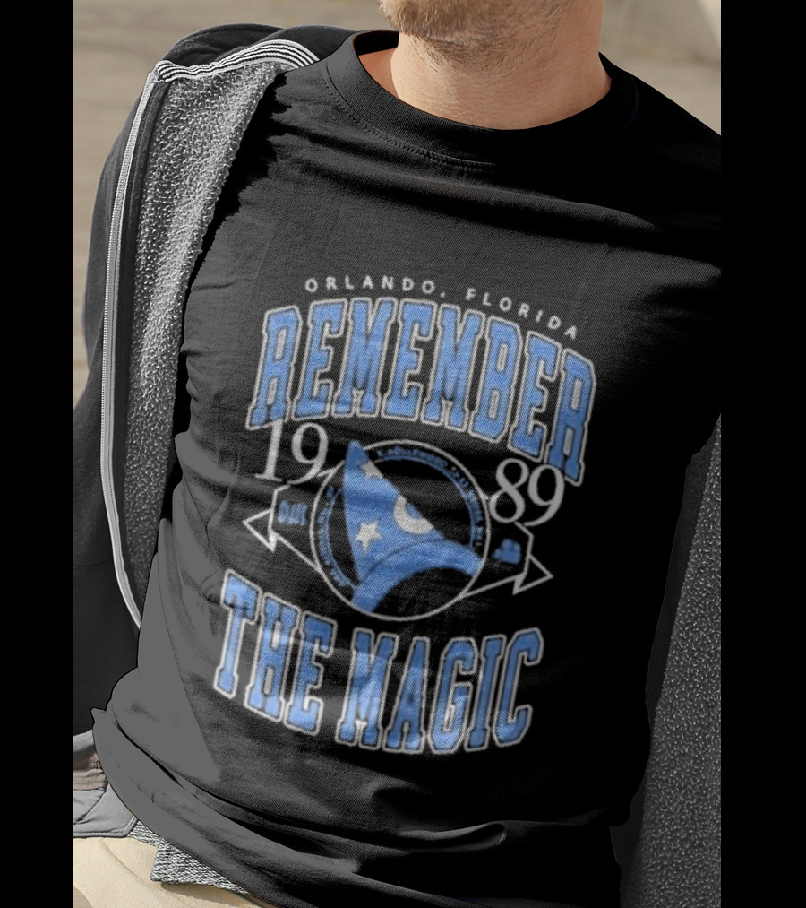 Orlando Florida Remember The Magic 1989 Hat Stars Moon T-Shirt