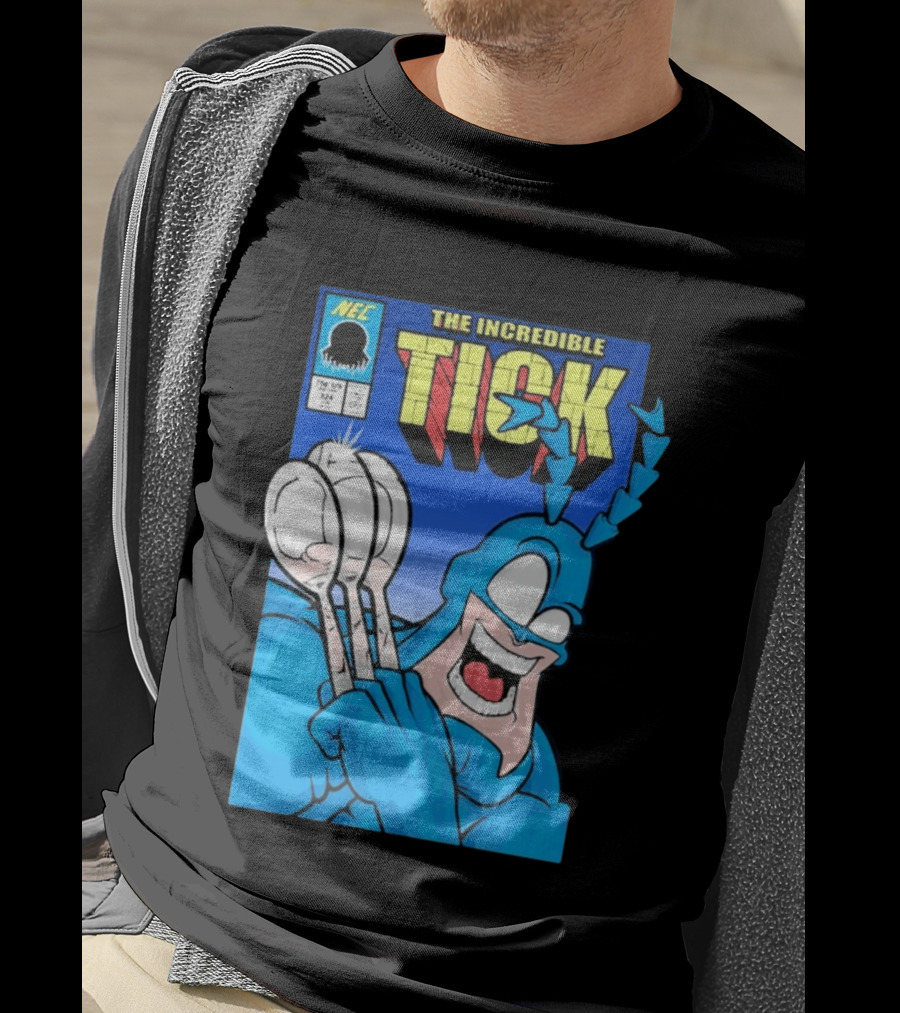 The Incredible Tick Spoon NEC Comic 324 T-Shirt