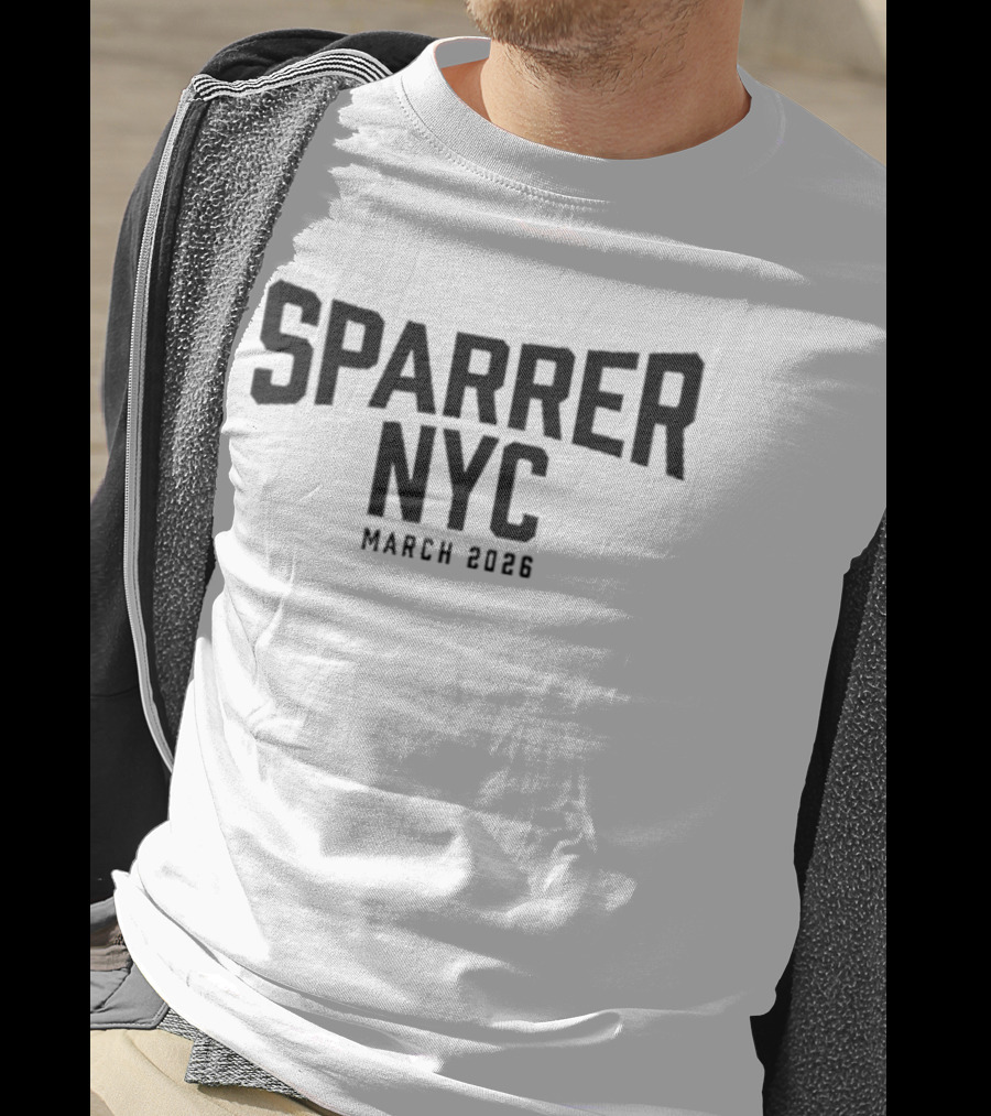 Sparrer NYC March 2026 Tour Cock Sparrer Paramount Brooklyn T-Shirt