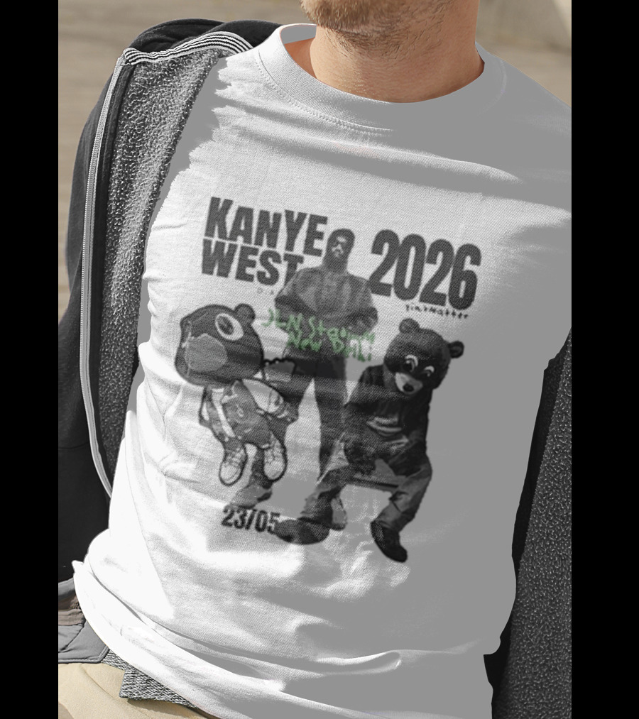 Kanye West 2026 Live In India Stadium Tour T-Shirt