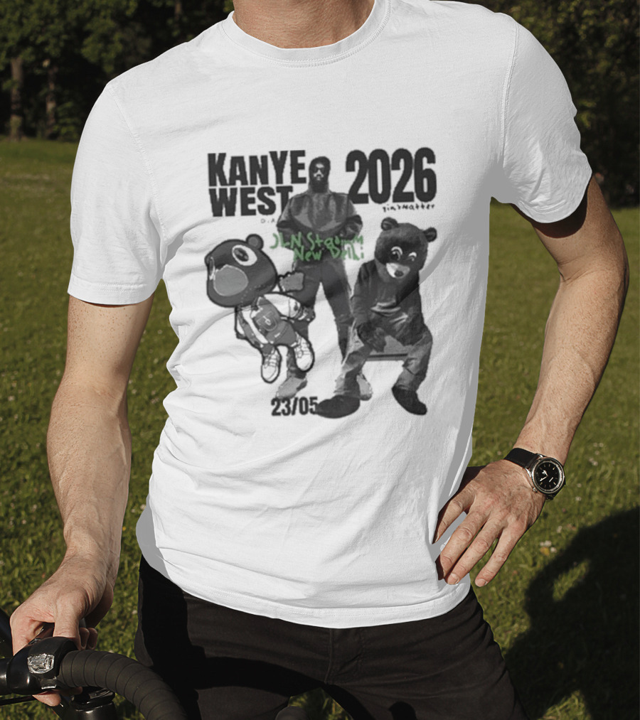 Kanye West 2026 Live In India Stadium Tour T-Shirt
