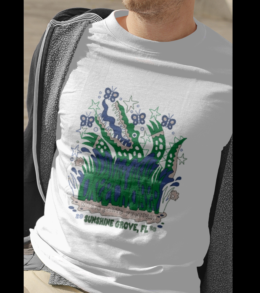 Okeechobee Music & Arts Festival Sunshine Grove FL 2026 Lineup T-Shirt