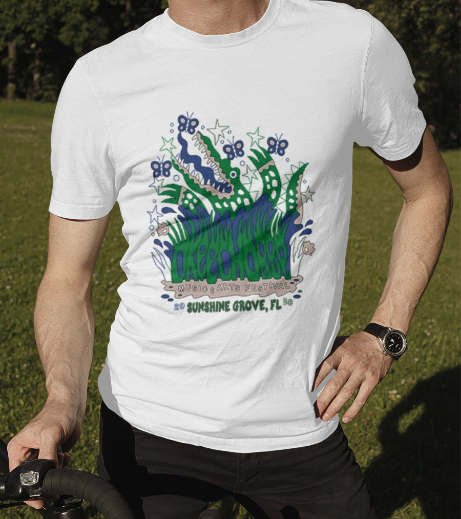 Okeechobee Music & Arts Festival Sunshine Grove FL 2026 Lineup T-Shirt